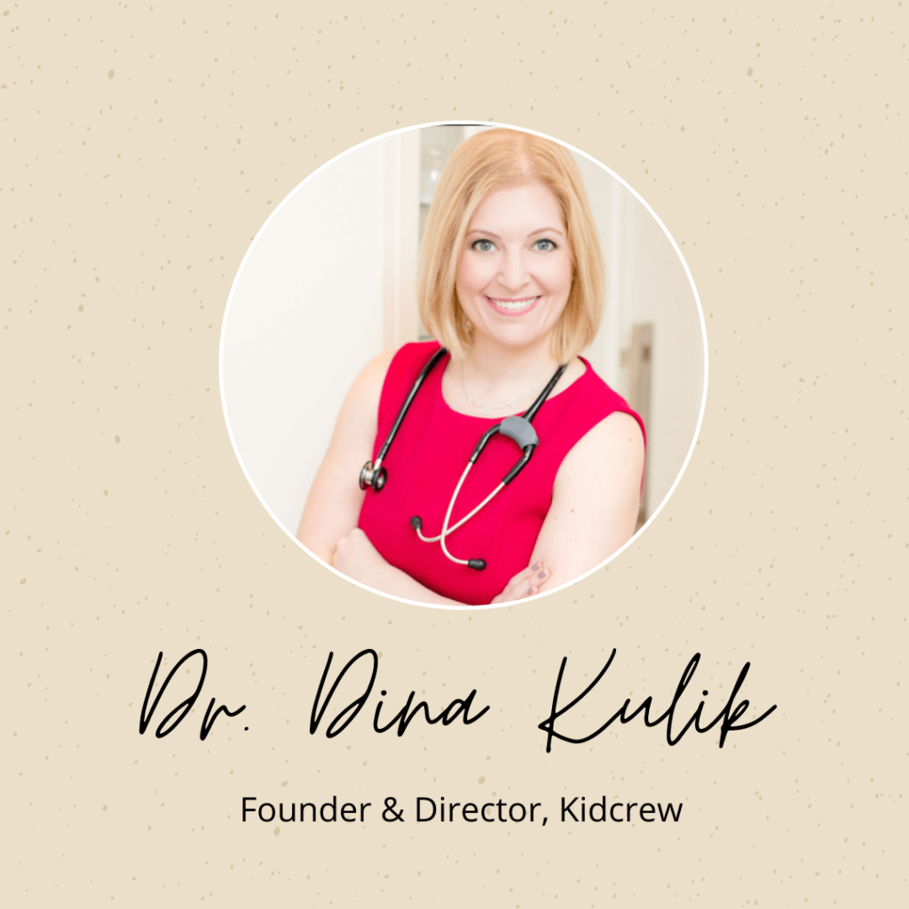 Interview with Dr. Dina Kulik by Shiyen Shu