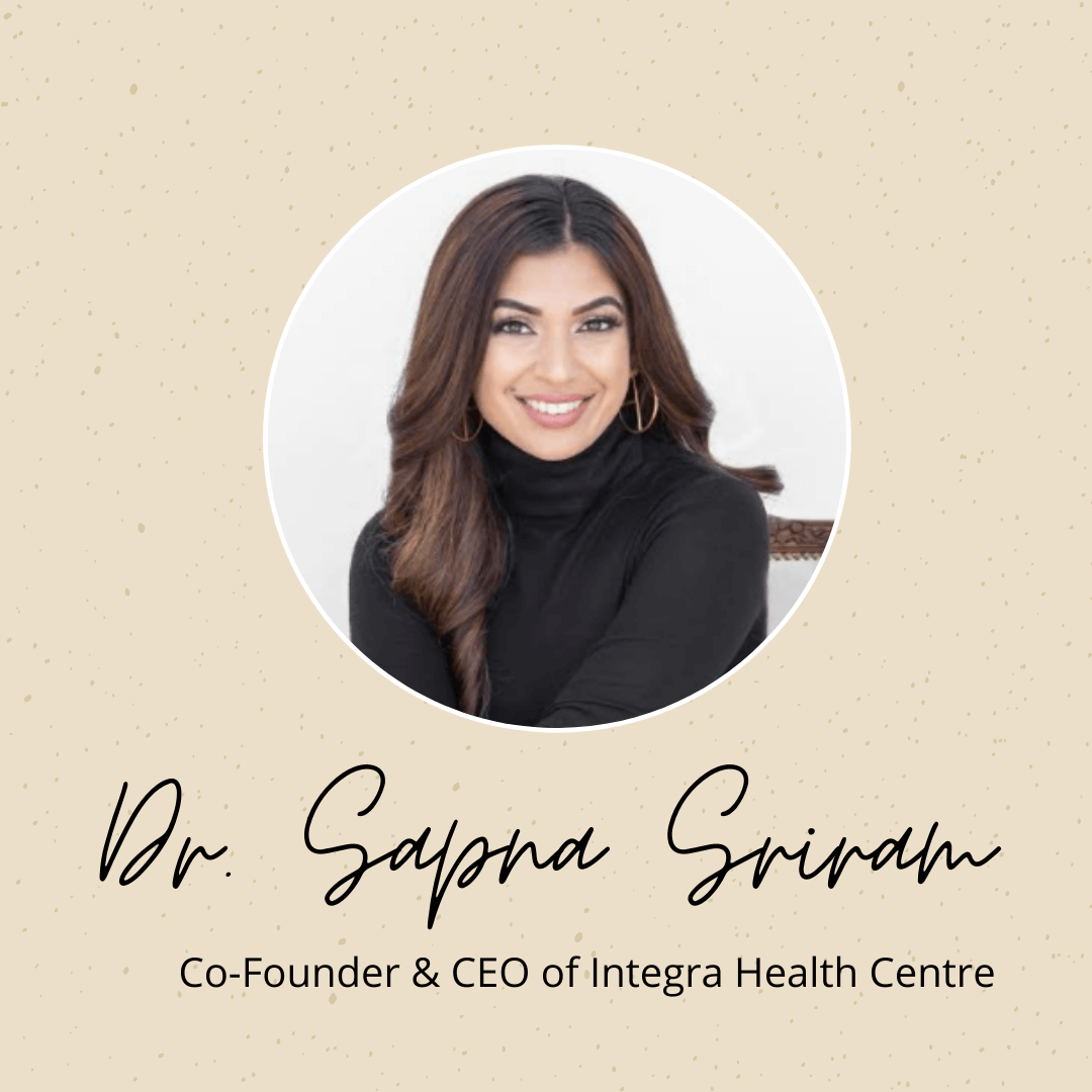 Interview with Dr. Sapna Sriram by Shiyen Shu